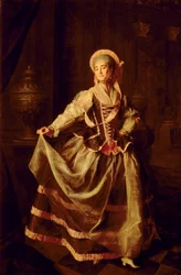 Portrait of Alexandra Petrovna Liovshina (1757-82) 1775